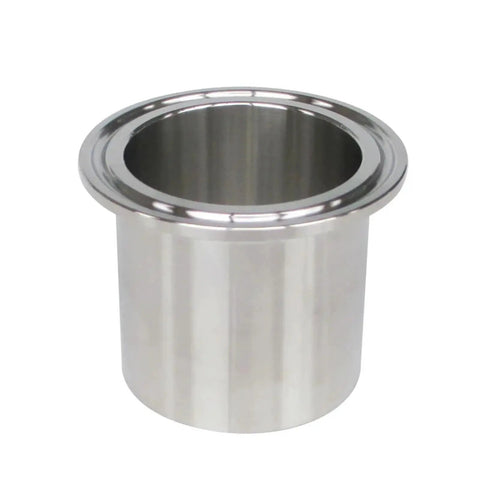 Top Shelf Sanitary Tri Clamp Weld On Ferrule Pipe 304 Stainless Steel Homebrewing Rig Heavy Duty Long Body Brewery Fittings Fast Hookup And Built Tight