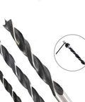 Three durable drill bits from Hardcore 15 Piece Pocket Hole Jig Kit for precise woodworking and easy carpentry applications.