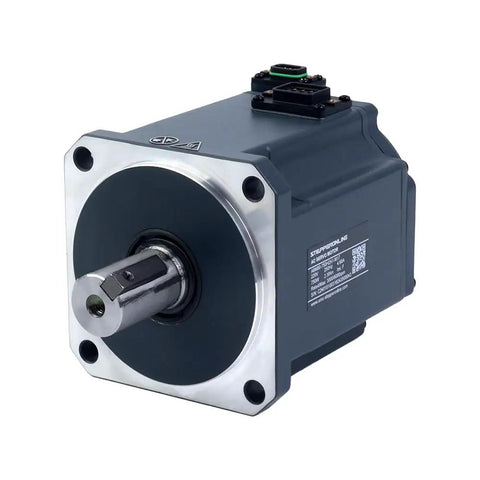 Front view of AC Servo Motor Kit A6 Series 750W With 3000 RPM 2.39 Nm 17 Bit Absolute Encoder IP67 for high torque automation.