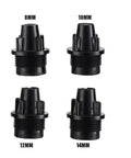 Set of adjustable nozzles for Heavy Duty Aluminum Alloy 1 Inch Thread Rotary Sprinkler For Lawn And Garden Irrigation 360 Degree Coverage
