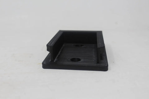 Slick 8 Pack Tool Mount Holders For 24V Power Tools Black Wall Mountable from a low angle