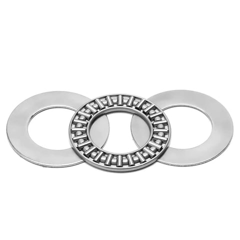 Needle Roller Thrust Bearing Set With Four Washers, 20mm ID And 35mm OD, 4mm Thick, GCr15, for Lawn Mower and Power Steering