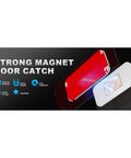 Slim Stainless Steel Magnetic Cabinet Door Catch Set Ultra Thin Latches With Adhesive Easy Install Pack Of 10 displayed