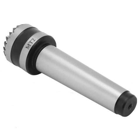 Heavy Duty MT1 Wood Lathe Tailstock Center With Precision 0.01mm Steel Spindle Turning Support for precision shaping and stability.