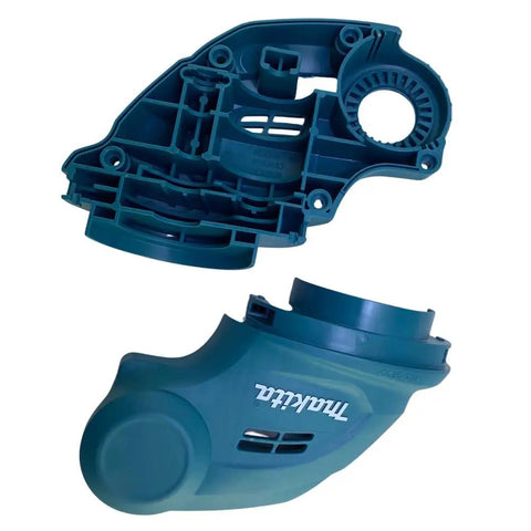 Heavy Duty Motor Housing Replacement Set For Power Tools Featuring Slick Cooling Vents And Top Shelf Aluminum Build for Makita tools.