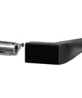 Sleek Series Iron Black Door Lever For Modern Home Upgrades Durable Interior Door Hardware With Grippy Handle Smooth Operation