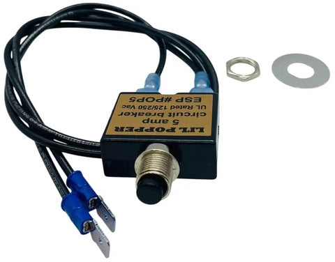 5 Amp Push Button Circuit Breaker For Furnace Control Boards, Your Go To Emergency Fix For Shorted Or Overloaded Circuits