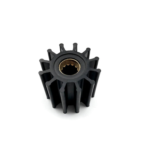 Water Pump Impeller Repair Kit Replacement For Johnson Volvo Penta Yanmar Indmar Jabsco Boats Featuring 12 Blade Neoprene Impeller