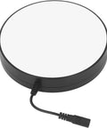 Pro-Grade Microscope LED Ring Light With 0-100% Dimming And Adapter For High CRI Natural Illumination, circular design with cord