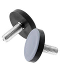 Set Of 8 Adjustable Leveling Feet With M8 Bolt Screw-On Base And Four-Claw Nail, Heavy Duty Furniture Glides With PTFE Bottom, Metal Bolt, stable foot close-up