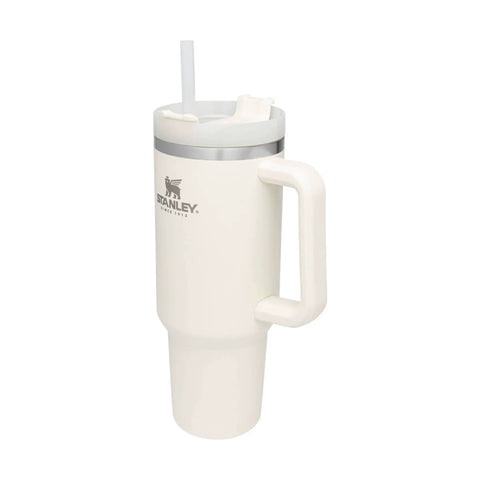 Big Grip Travel Quencher Cream Stainless Steel Bottle For Hot Or Cold Drinks Vacuum Insulated Leakproof Lid 1 Count