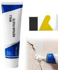Drywall Repair Kit With Scraper And Quick Drying Mending Agent For Holes And Cracks Includes 2 Tubes Of 250g Each DIY Friendly Nozzle Extender Sandpaper And Patch Tool For Fast Easy Home Wall Repair