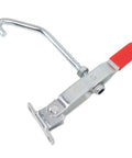 Heavy Duty Galvanized Iron J Hook Toggle Clamp With 170kg Strength For Secure Door Lid Trunk Pull Latch And Case Smoker Storage Clamping, side view