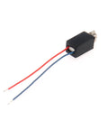 Mini DC Vibration Motor 4x8mm with red and blue wires from Pack Of 20 Mini Vibration Motors 4x8mm DC 2.5 4V 3500 RPM Tiny Cell Phone Vibe Motors For DIY Electronics Projects And Haptic Feedback Devices Ideal For Wearables And Small Vibration Projects
