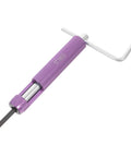 Purple handle Helicoil zinc alloy thread repair insert tool kit for cars and small engines, compact and lightweight hand tool.