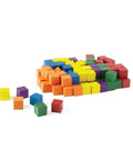 Wood Counting Cubes For Kids 1 Inch Blocks Pack Of 100 In Six Colors For Preschool And Classroom Math Learning, Kid Friendly