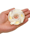 Washer Short Cam Agitator Repair Kit 285809 Replacement Part For Top Load Washers, white plastic cam in hand