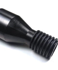 Black Dust Collector Hose Adapter Replacement fits DWV9000 Universal Connector for easy quick connect to tool dust port.