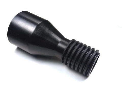 Black Dust Collector Hose Adapter Replacement fits DWV9000 Universal Connector for easy quick connect to tool dust port.