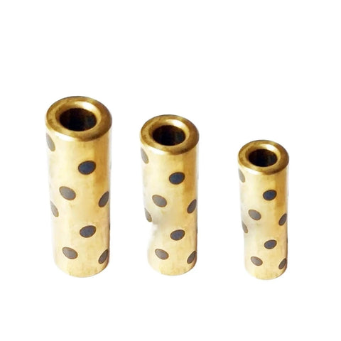 Graphite Copper Self Lubricating Bushing Set 20mm ID 30mm OD Heights 10 12 15 16 20 25 30 40mm 10 Pieces Heavy Duty