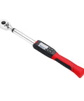 Heavy Duty Digital Torque Wrench With Buzzer And LED Alerts For Real Time Torque Readouts In Foot Pounds And Newton Meters ISO 6789 Certified