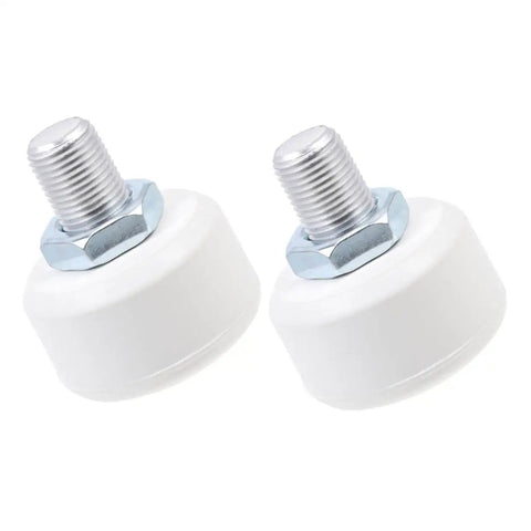 Two Pack Adjustable Rubber Roller Skate Toe Stops with High Elastic Brake Blocks for Precision Braking and Strong Stopping Power