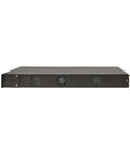 Heavy Duty 32 Port Rack Mount Kvm Over Ip Switch viewed from the side, showcasing vents and sturdy black metal design.