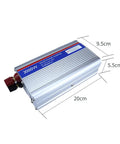Heavy Duty Car Power Inverter With Fast Usb Charging Port Dc To Ac Converter Straight Fire Performance Plug And Play Install Keep All Your Gadgets Juiced Up While You Cruise Around Silver Edition, 3000W inverter shown with dimensions.