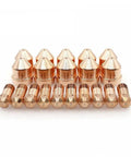 20Pcs Electrode And Nozzle Set For PT32 PT32EH Plasma Torch 1.4mm Nozzle Includes 10 Electrodes 0558001969 And 10 Nozzles 0558002837
