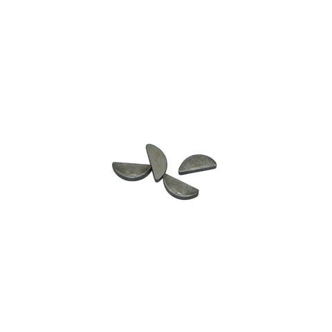 Push Bike Gear And 2 Pieces Woodruff Key Fits 66cc 80cc 2 Stroke Engine Motorized Bicycle Upgrade Kit shown with four scattered keys