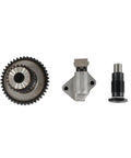 Premium Alloy Engine Timing Chain Kit With Guide Sprocket For 2.0 TSI And TFSI VW GTI Passat And Tiguan A3 EA888 DOHC 16V High Strength Performance Upgrade Part. shown with alloy sprocket, guide, and tensioner