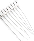 Heavy Duty Tamper Proof Zip Ties Plastic Security Seals Disposable Self Locking Numbered Pull Tite Labels For Fire Extinguisher Truck 250Mm White Pack Of 100, showing numbered white cable ties.