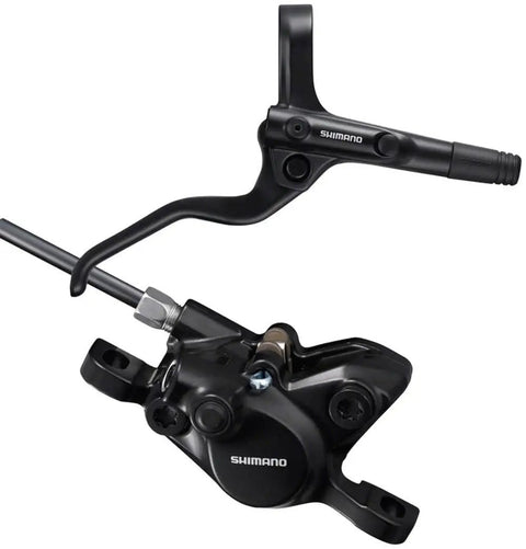 Rear Hydraulic Disc Brake Set With 1700mm Line For Mountain Bikes Black MT200 MT201 Compatible, brake lever and caliper
