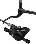 Rear Hydraulic Disc Brake Set With 1700mm Line For Mountain Bikes Black MT200 MT201 Compatible, brake lever and caliper