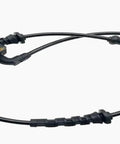 Premium Front Abs Wheel Speed Sensor For Renault Clio Captur Zoe 2012 To 2022 showing a black wire harness with connectors.