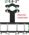 Heavy Duty Patio Umbrella Holder For Deck Rail And Balcony Attachments Easy Clip On Clamp Stand That Attaches Securely To Railings