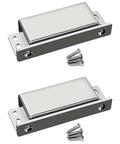 Beefy Heavy Duty Door Magnetic Catch 160lb Pull Force All Metal Stainless Steel Housing For Kitchen Bathroom Cabinets Closets