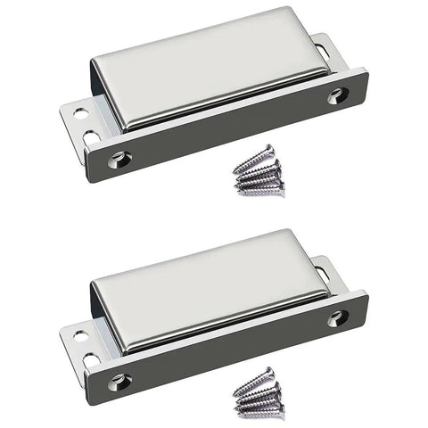 Beefy Heavy Duty Door Magnetic Catch 160lb Pull Force All Metal Stainless Steel Housing For Kitchen Bathroom Cabinets Closets