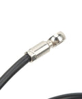 Close-up of SRAM hydraulic brake kit cable with olive connector for Level Red Etap S700 S900 Elixir 2m bike brake system upgrade.