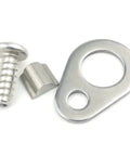 Stainless steel screws and gasket from Outboard Water Pump Impeller Repair Kit For Mercury Mariner MerCruiser Force Outboard Motors 6 To 15 HP Replacement 46 42089A4 Includes Impeller Wear Plate Gasket Pump Base Housing Sear Quad Ring Screws And Washer Easy Install.