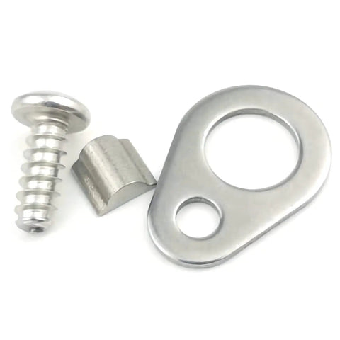 Stainless steel screws and gasket from Outboard Water Pump Impeller Repair Kit For Mercury Mariner MerCruiser Force Outboard Motors 6 To 15 HP Replacement 46 42089A4 Includes Impeller Wear Plate Gasket Pump Base Housing Sear Quad Ring Screws And Washer Easy Install.