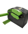Compact Air Pillow Maker Machine with green handles and dual inflation system for 16 inch rolls, efficient for ecom sellers.