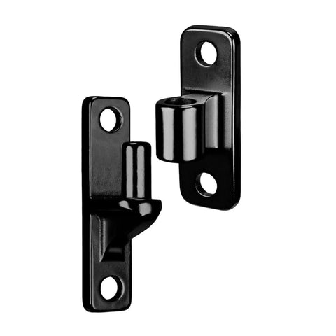 No Weld One Piece Cast Steel Gate Hinges Beefy Heavy Duty Door Hinges For Wooden Fence Farm Gate And Wall Mount Rust Resistant