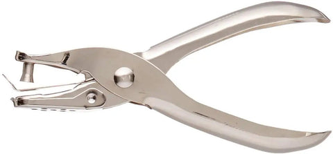 One Quarter Inch Round Hole Puncher For Scrapbooking Cards And Crafts Handy Steel Single Hole Puncher with grippy handle