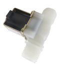 Top view of DC 12V 1/2 Inch Solenoid Valve NC Normally Closed Water Inlet Flow Switch, G1/2 thread, for appliances like dishwashers.