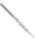 Metal Watch Winding Stem For Precise Time Adjustment And Repair Tools close-up; metal construction and fine threading visible