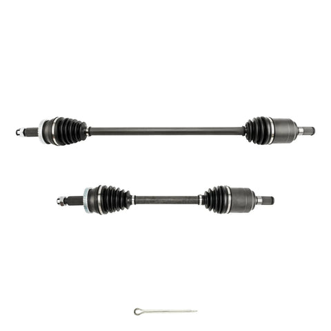 Front Left CV Axle Shaft Assembly For 2015 Through 2019 Hyundai Sonata 2.4L Gas And 2016 Through 2020 Kia Optima 2.4L Gas Two Pack CV Axles With Durable Build And Easy Install