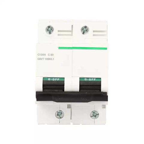 Heavy Duty Mini Circuit Breaker Featuring GFCI Ground Fault Protection, Dual And Multi Pole Power Switch For Residential And Garage Setups, Badass Rock Solid Overcurrent Defense In Bright Red, Single Unit.