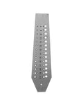 Top Shelf Tungsten Steel Screw Drilling Plate Kit With Rock Solid Thread Mold For Crafting Custom Earrings And Bracelets, drill plate with varied hole sizes.