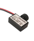 Compact photoelectric switch for outdoor lighting with wiring, 120V AC hard wired post and wall mount, dusk to dawn sensor.